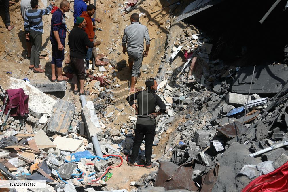 Israeli Airstrikes Continue On Gaza