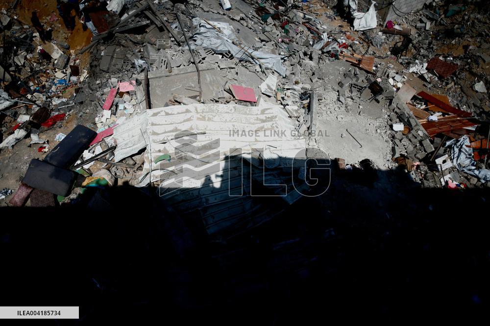 Israeli Airstrikes Continue On Gaza