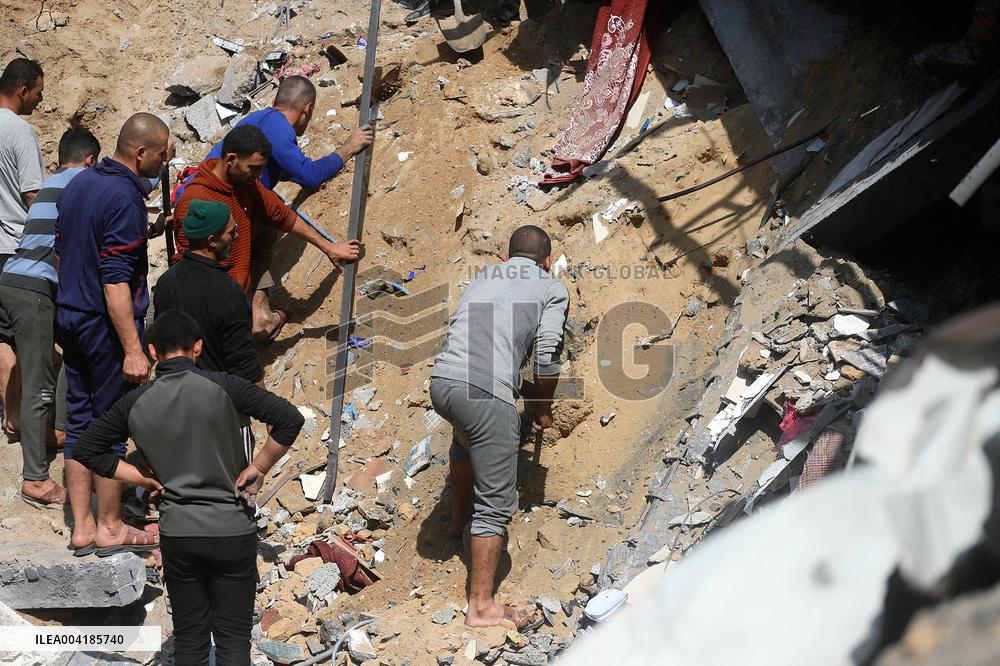 Israeli Airstrikes Continue On Gaza