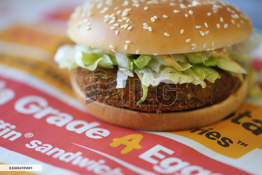 McDonald's McVeggie Burger - Canada