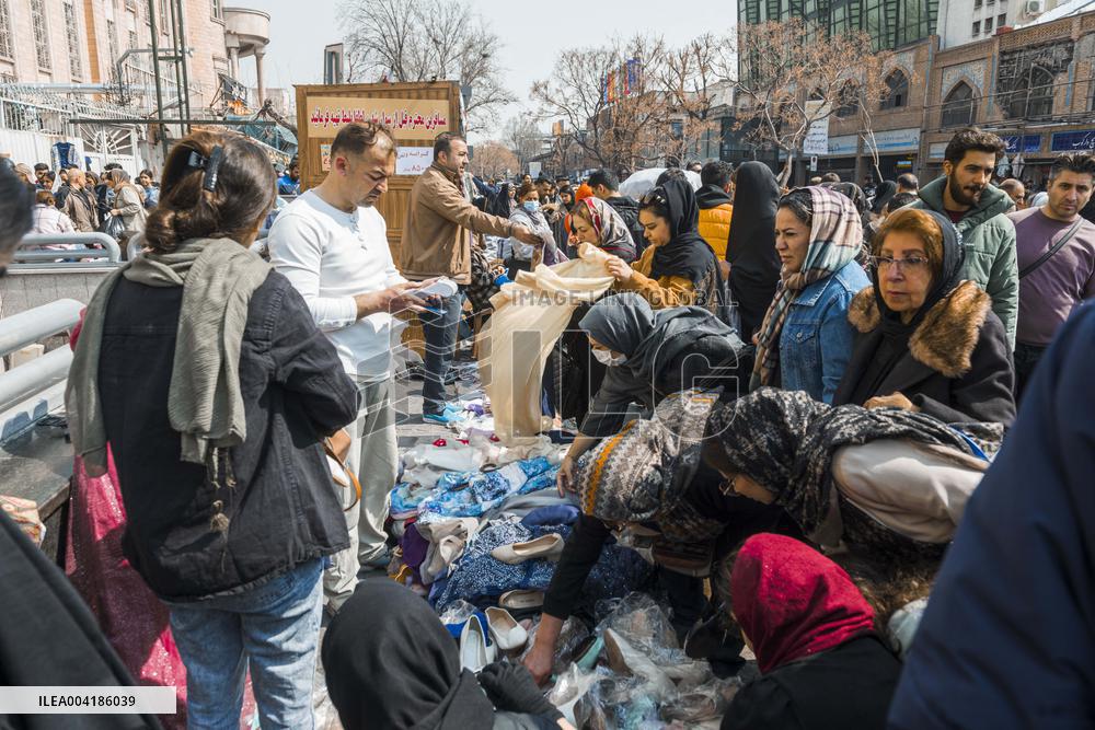 Economic Crisis In Iraan On The Eve Of Nowruz