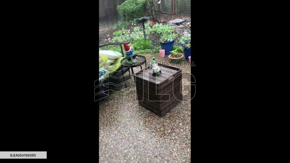 US: Rain, Hail, and Snow Return to Northern California 2