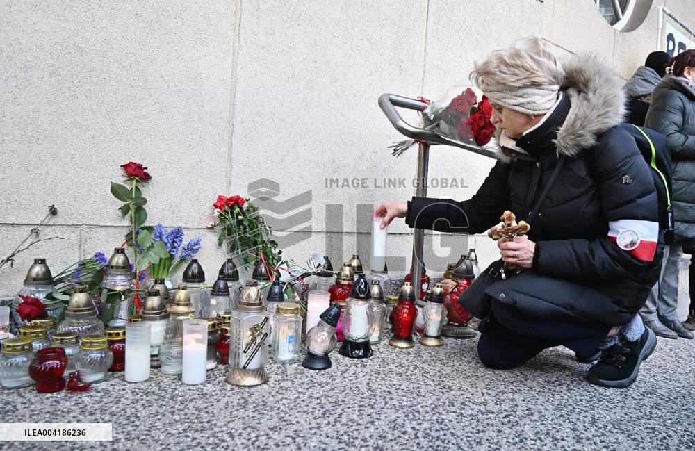 Poland’s PiS Party Protests In Warsaw