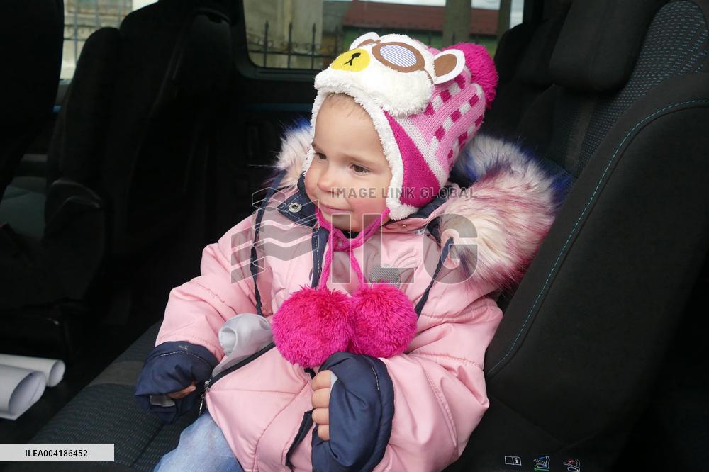 Another evacuation train arrives in Zakarpattia