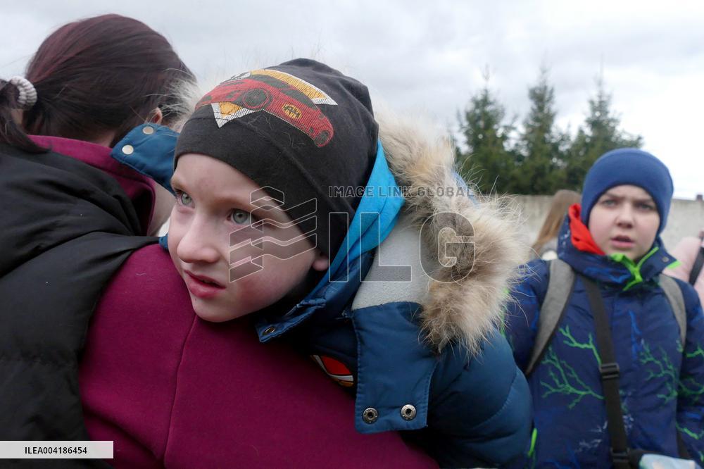 Another evacuation train arrives in Zakarpattia