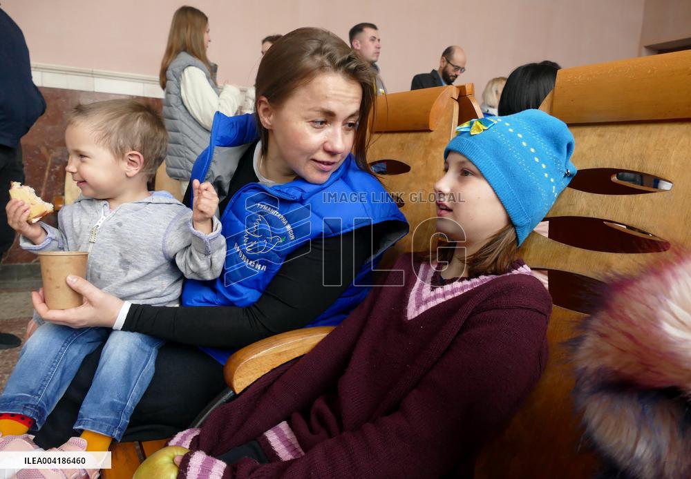 Another evacuation train arrives in Zakarpattia