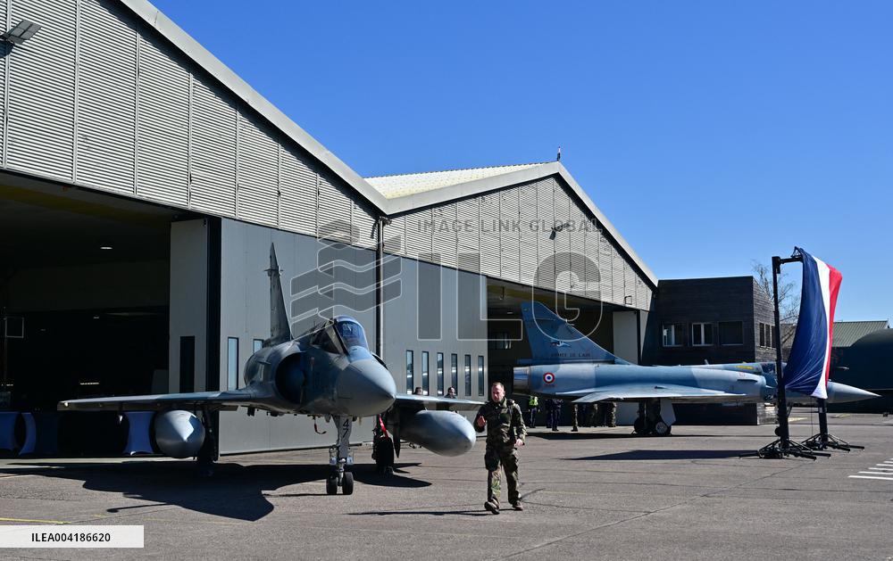 President Macron Visits Luxeuil-les-Bains Air Base