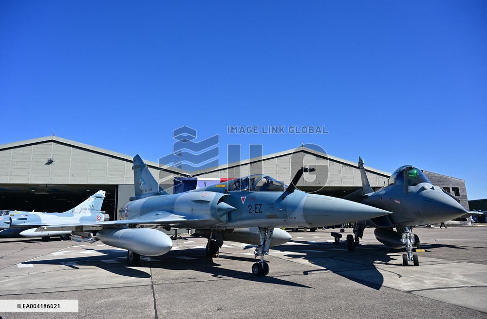 President Macron Visits Luxeuil-les-Bains Air Base