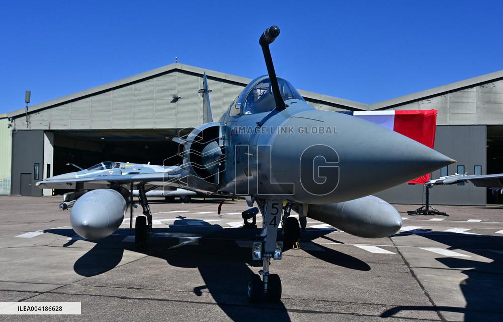President Macron Visits Luxeuil-les-Bains Air Base