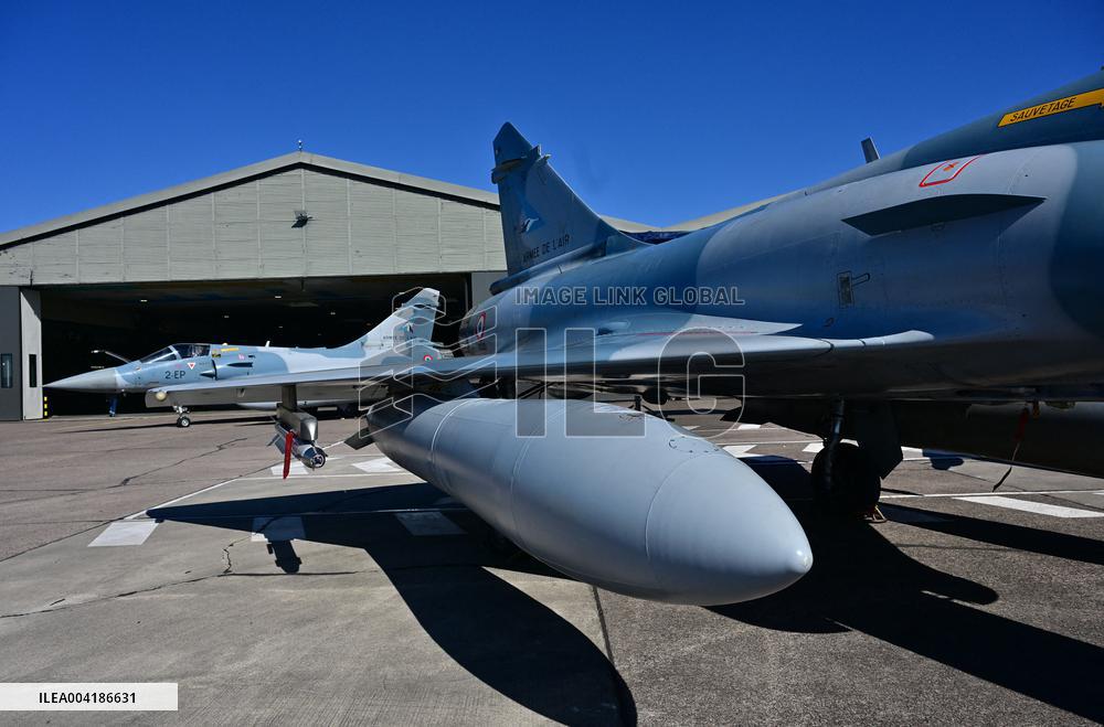 President Macron Visits Luxeuil-les-Bains Air Base