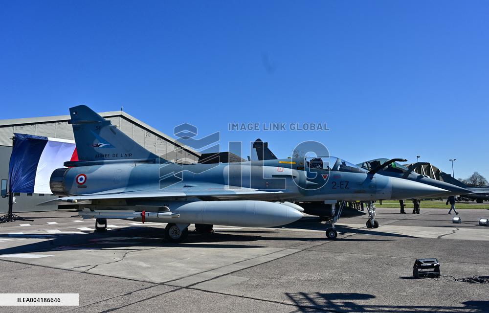 President Macron Visits Luxeuil-les-Bains Air Base