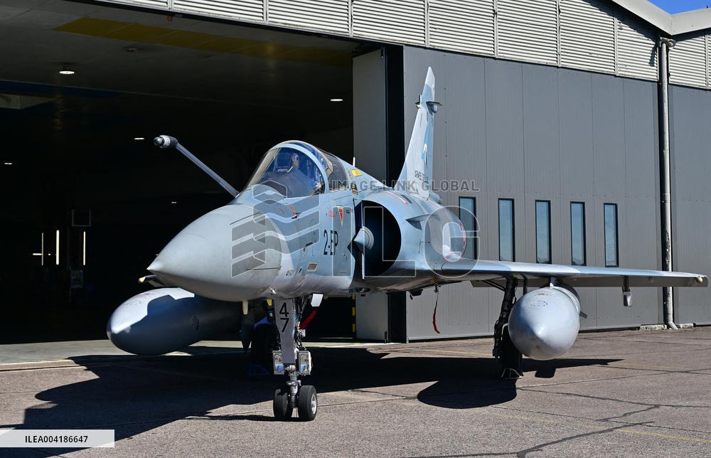 President Macron Visits Luxeuil-les-Bains Air Base