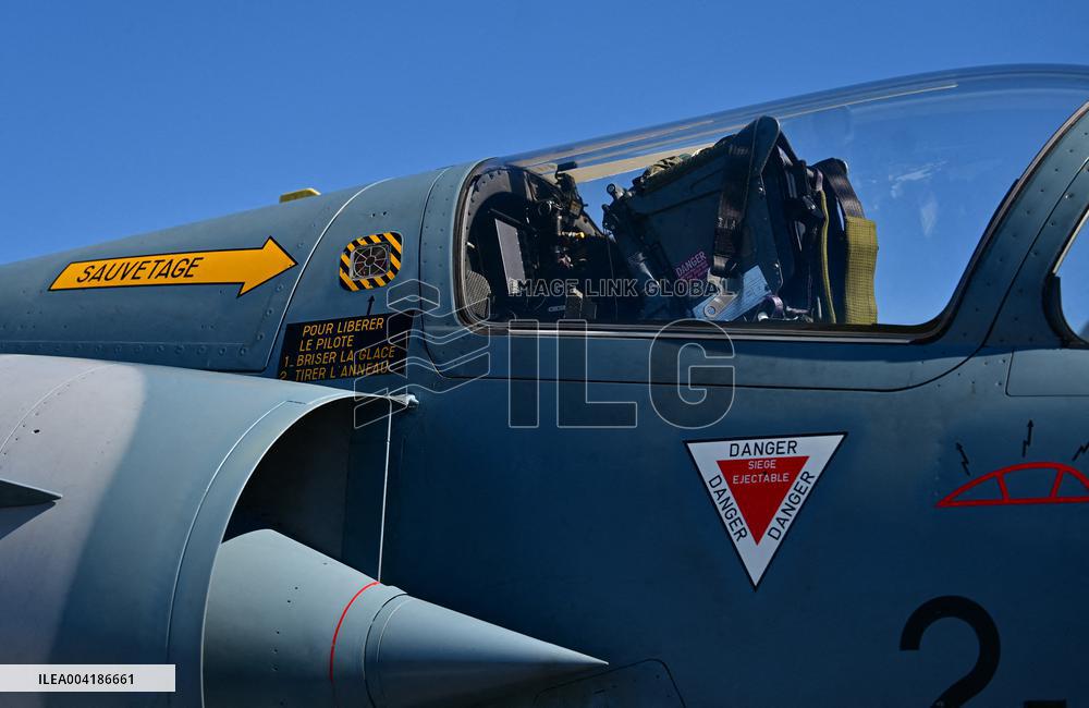 President Macron Visits Luxeuil-les-Bains Air Base