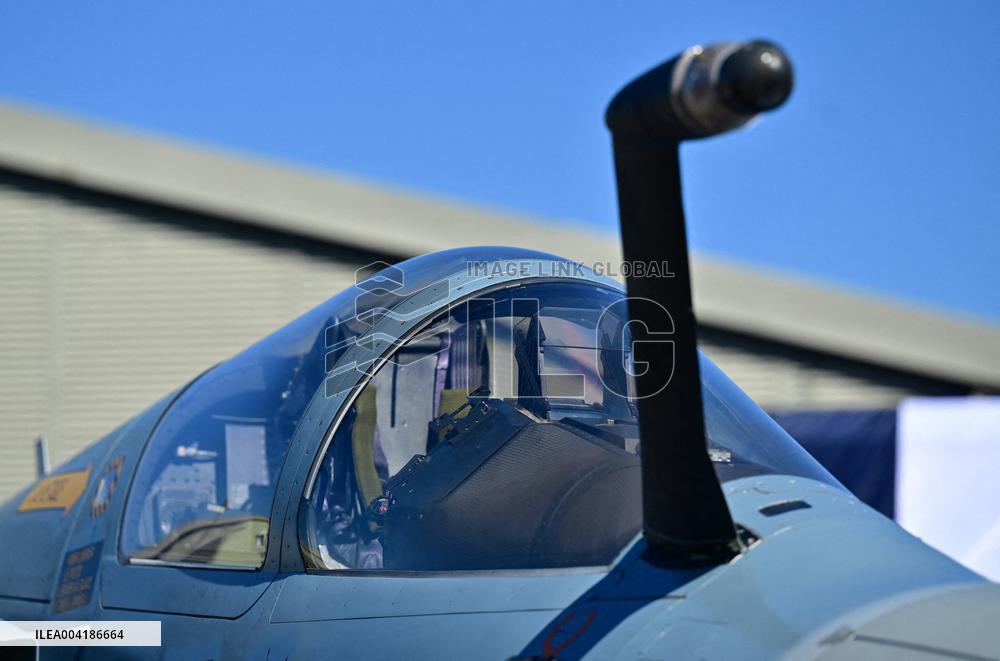 President Macron Visits Luxeuil-les-Bains Air Base