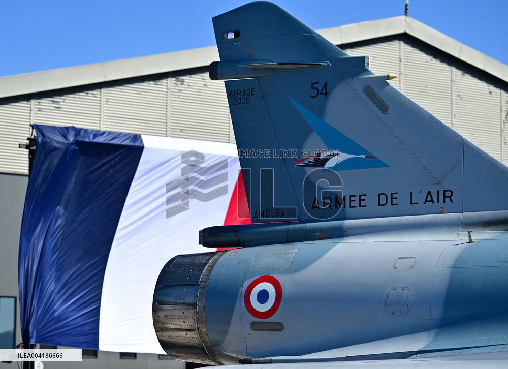 President Macron Visits Luxeuil-les-Bains Air Base