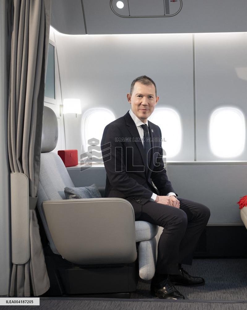 Official presentation of Air France s new La Premiere cabin - Paris