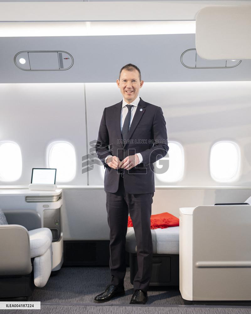 Official presentation of Air France s new La Premiere cabin - Paris