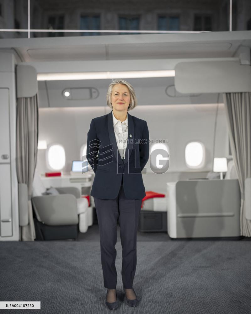 Official presentation of Air France s new La Premiere cabin - Paris