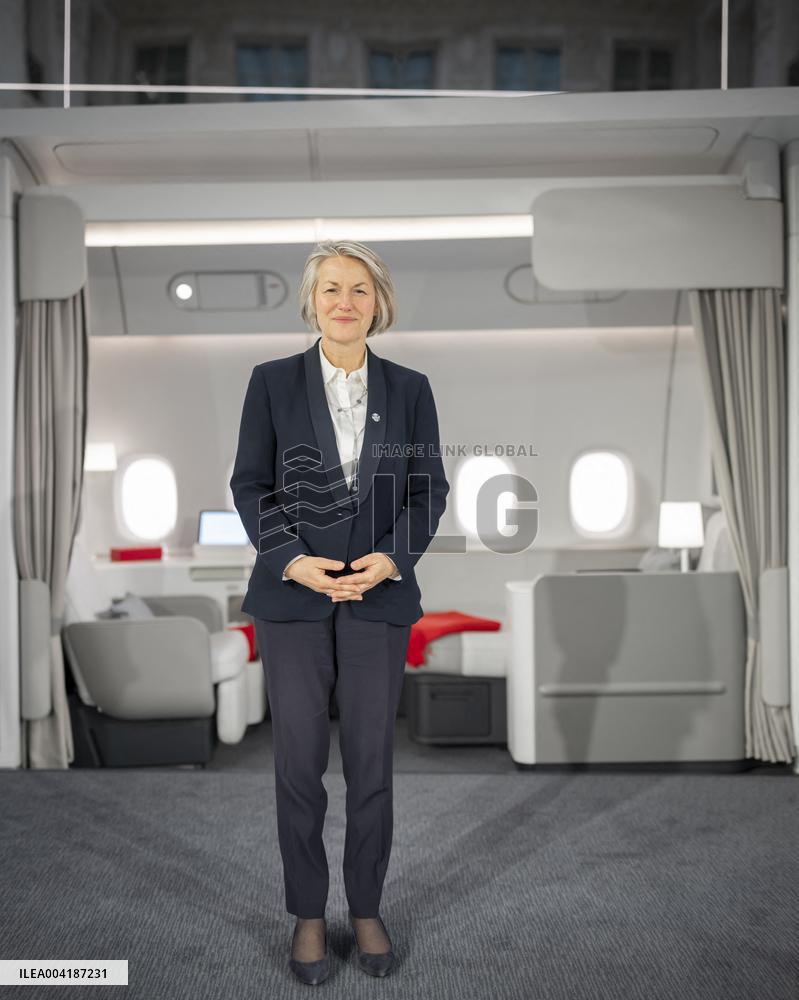 Official presentation of Air France s new La Premiere cabin - Paris