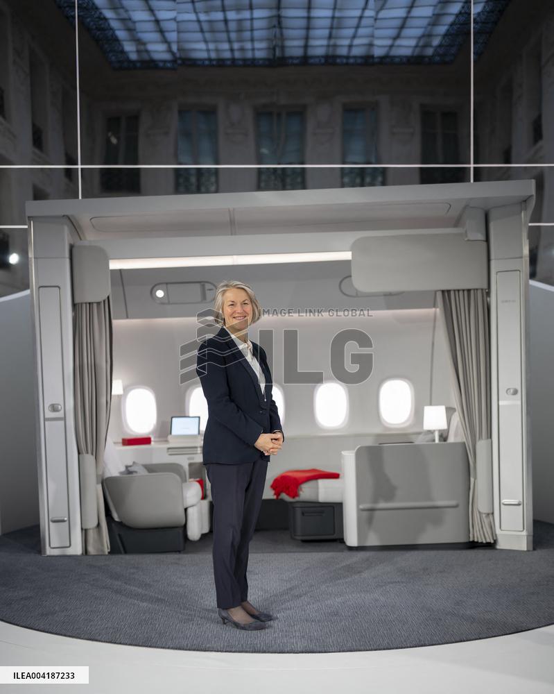 Official presentation of Air France s new La Premiere cabin - Paris