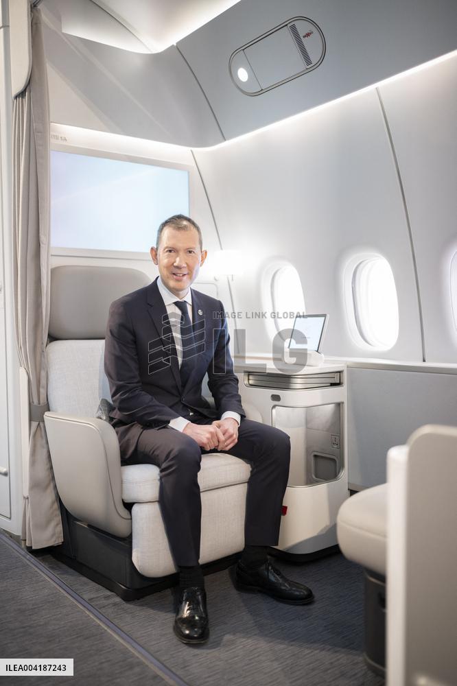 Official presentation of Air France s new La Premiere cabin - Paris