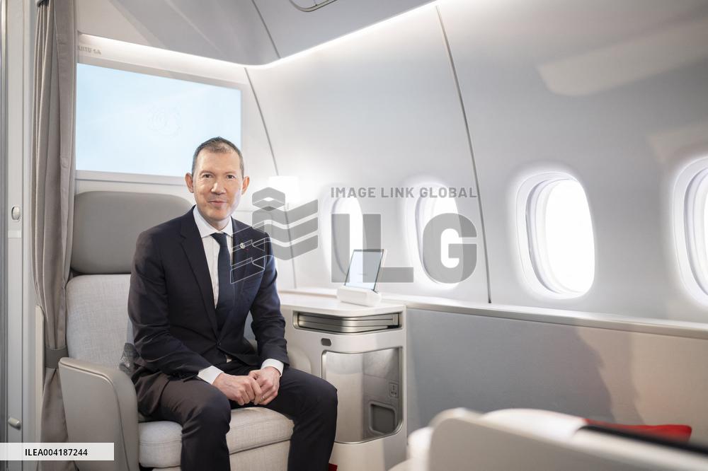 Official presentation of Air France s new La Premiere cabin - Paris