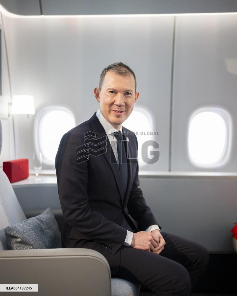Official presentation of Air France s new La Premiere cabin - Paris