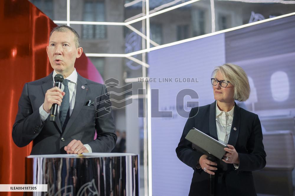 Official presentation of Air France s new La Premiere cabin - Paris