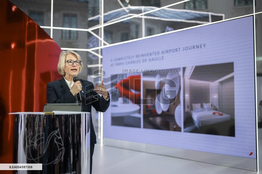 Official presentation of Air France s new La Premiere cabin - Paris