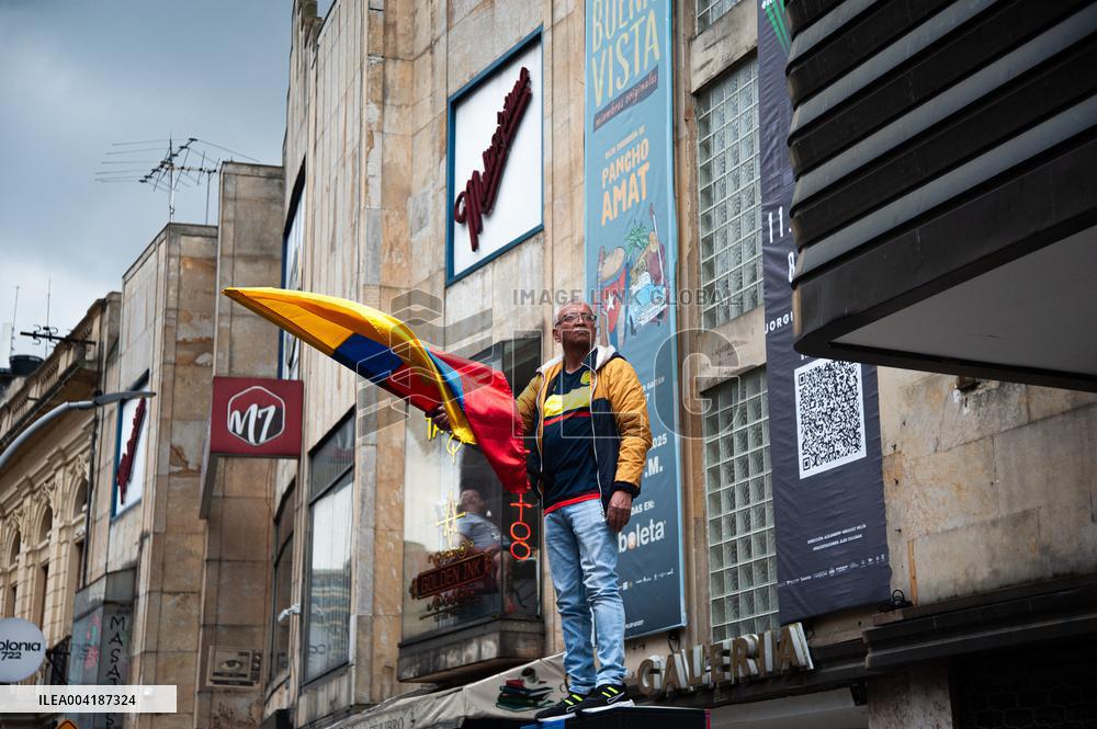 Demonstrations in Support of Colombian President Reforms