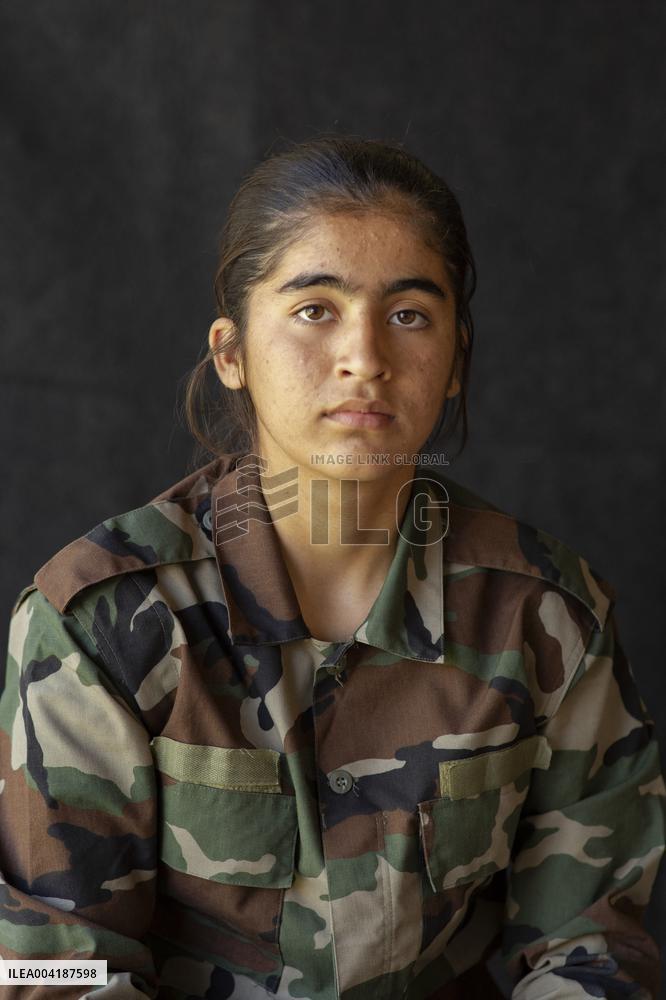 Peshmerga Recruits Of The Democratic Party of Iranian Kurdistan - Erbil