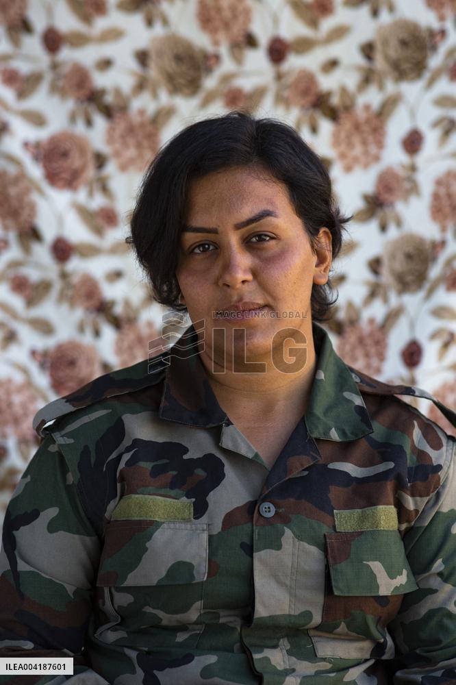 Peshmerga Recruits Of The Democratic Party of Iranian Kurdistan - Erbil