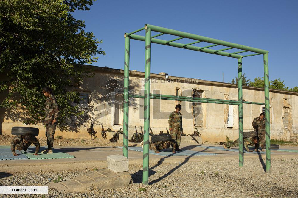 Peshmerga Recruits Of The Democratic Party of Iranian Kurdistan - Erbil