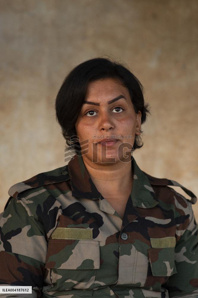 Peshmerga Recruits Of The Democratic Party of Iranian Kurdistan - Erbil