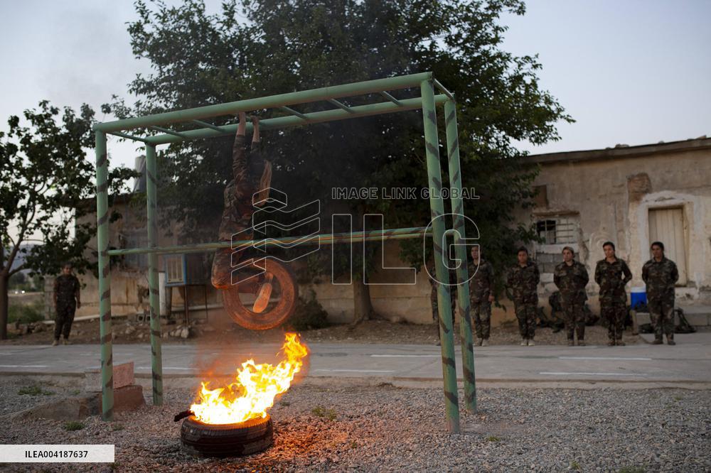 Peshmerga Recruits Of The Democratic Party of Iranian Kurdistan - Erbil
