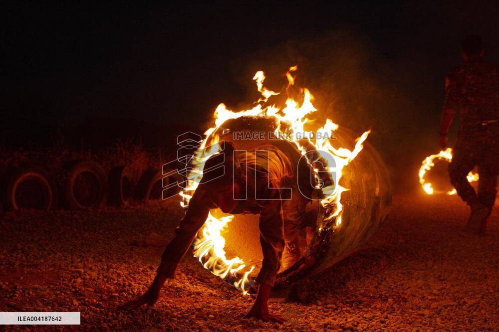 Peshmerga Recruits Of The Democratic Party of Iranian Kurdistan - Erbil
