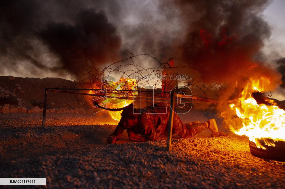Peshmerga Recruits Of The Democratic Party of Iranian Kurdistan - Erbil
