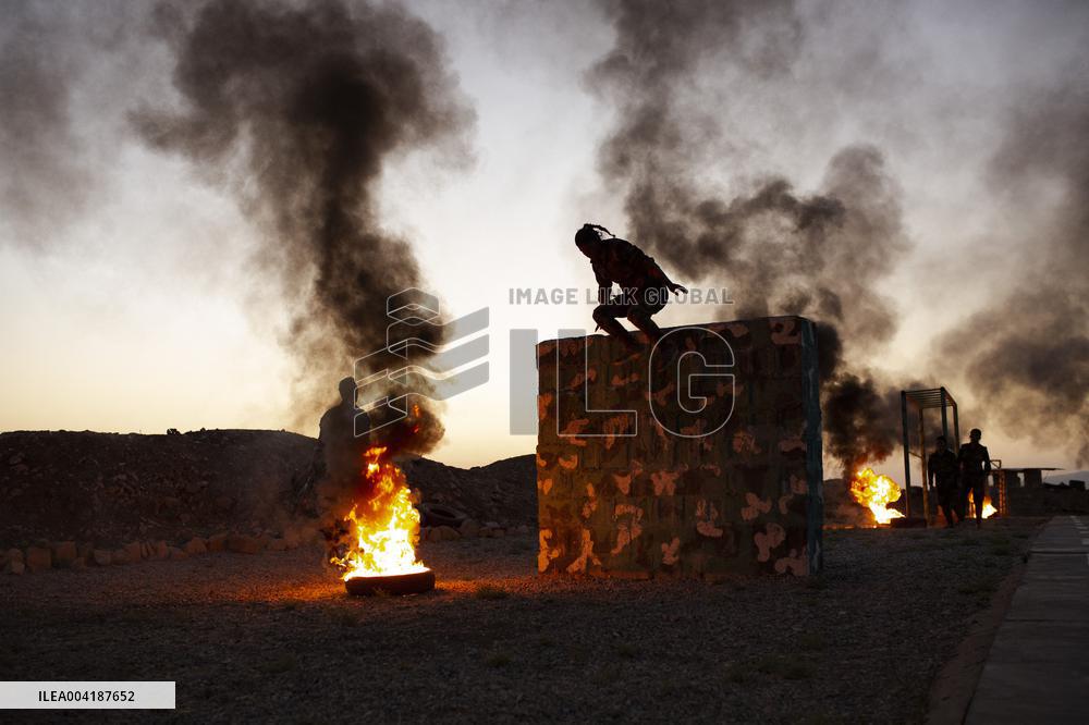 Peshmerga Recruits Of The Democratic Party of Iranian Kurdistan - Erbil