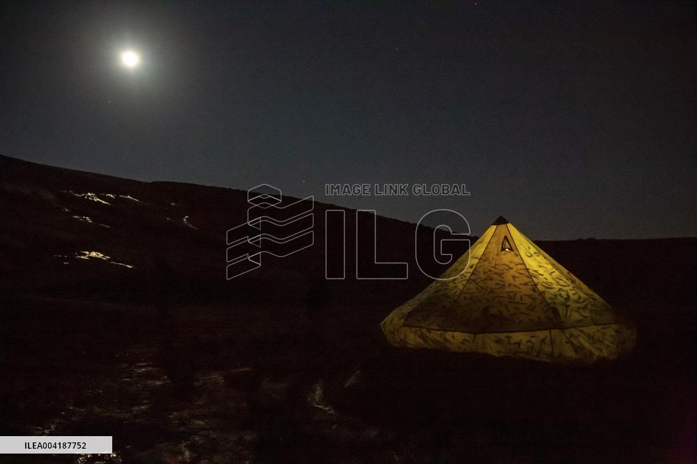 Female Peshmerga Fighters In The Mountains - Iraq