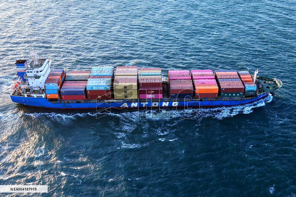 China Qingdao Port Trade