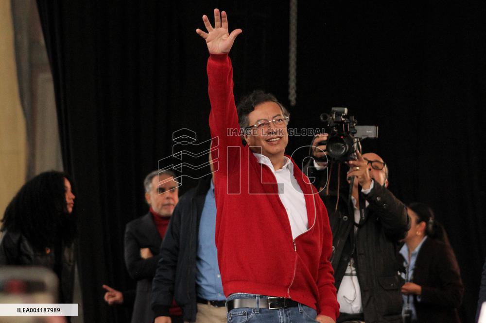 Demonstrations in Support of Colombian President Reforms