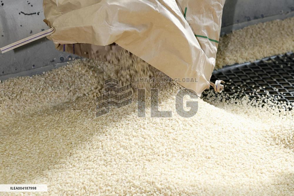 Japan's rice reserves