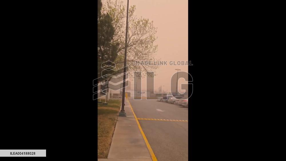 Mexico: Intense Dust Storm Engulfs Ciudad Juárez, Chihuahua