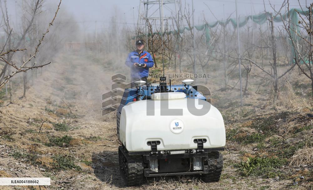 Orchard Multifunctional Robot Export