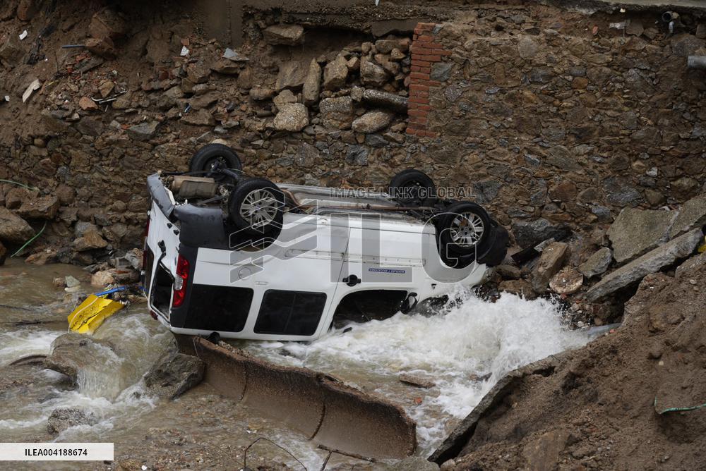 Flooding in Spain