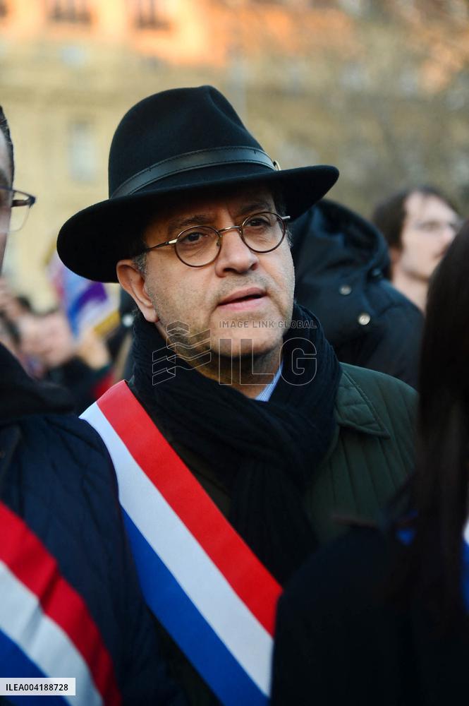 Rally in Support of The People of Gaza - Paris