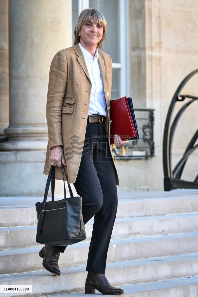 Council of Ministers at the Elysee Palace FA