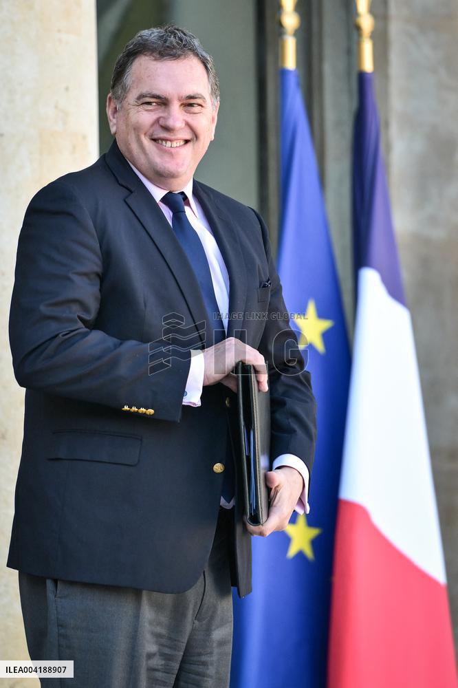 Council of Ministers at the Elysee Palace FA