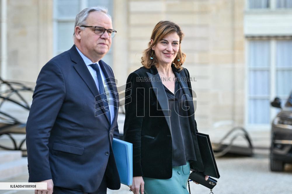Council of Ministers at the Elysee Palace FA