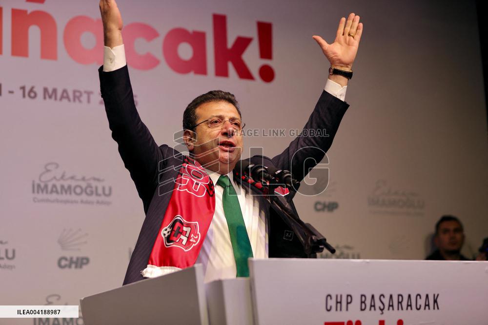 Istanbul Mayor arrested, Erdogan's main rival, days before presidential nomination